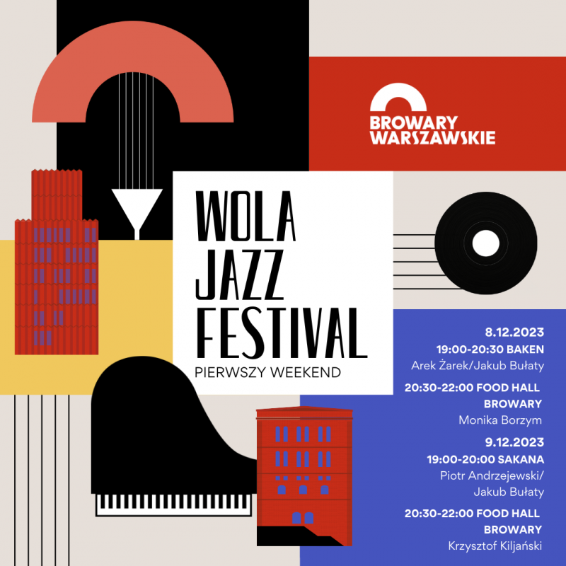 Wola Jazz Festiwal – nowa tradycja Browarów Warszawskich 