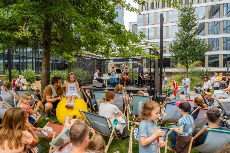 A jazz concert for the youngest at Warsaw Breweries