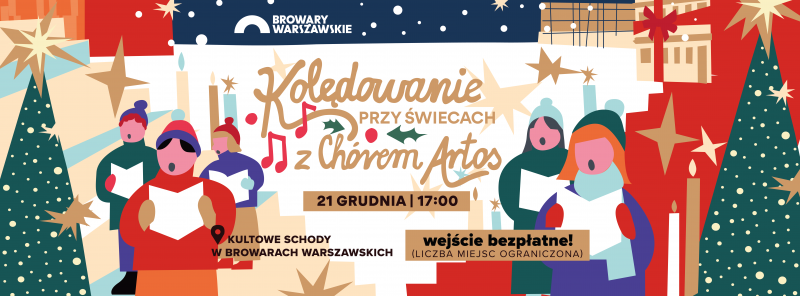  Christmas carol concert by the children's choir at Warsaw Breweries