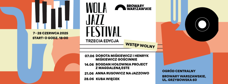 The third Wola Jazz Festival is starting at Warsaw Breweries