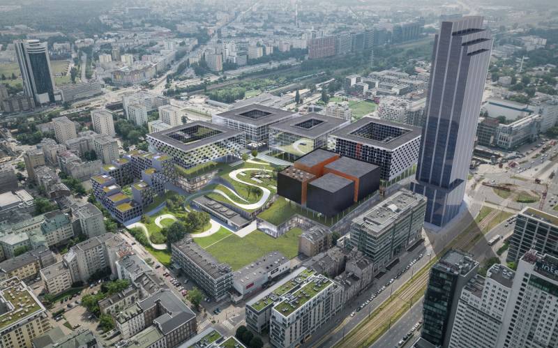 Światowej sławy biuro architektoniczne BIG - Bjarke Ingels Group prezentuje projekt Towarowa 22 w Warszawie