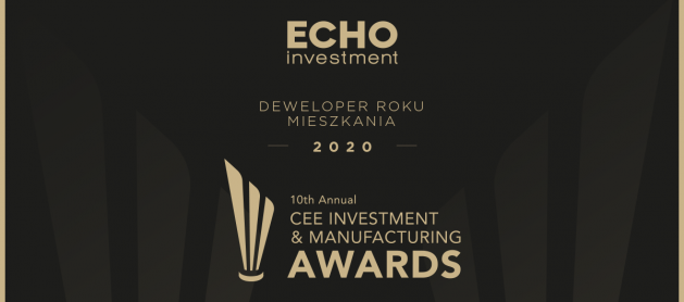Echo Investment z tytułem najlepszego dewelopera mieszkaniowego i biurowego
