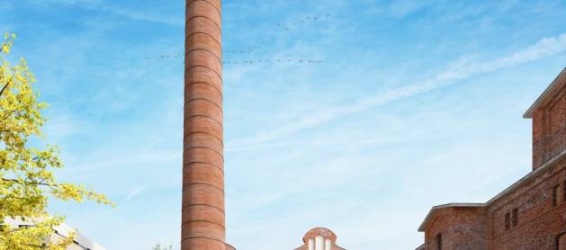 New town square in the heart of Łódź