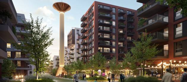 Wieża ciśnień na Jeżycach dostanie drugie życie. Echo Investment rusza z projektem mieszkaniowym Wieża Jeżyce