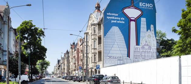 Nowy mural poznańskiego artysty już odsłonięty