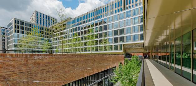 Malthouse Offices and the historic Malthouse  of Warsaw Brewery with a new owner