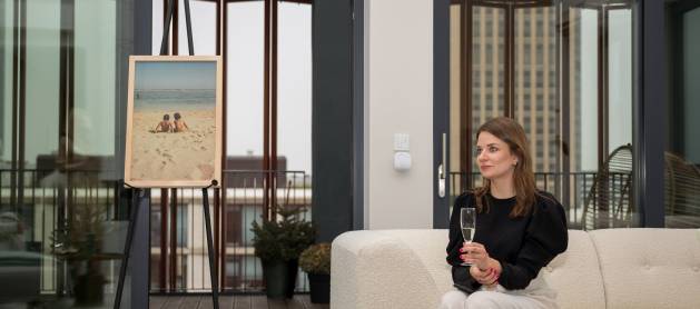 Niepowtarzalna sztuka w luksusowym penthousie w Browarach Warszawskich