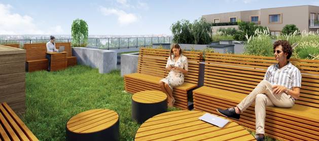 Pracuj tuż nad swoim mieszkaniem. Echo Investment przygotuje coworking na dachu ZAM Apartments