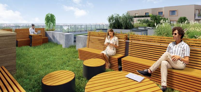 Pracuj tuż nad swoim mieszkaniem. Echo Investment przygotuje coworking na dachu ZAM Apartments