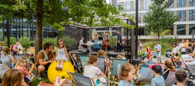A jazz concert for the youngest at Warsaw Breweries