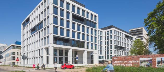 Biurowiec React wśród najbardziej zielonych adresów Łodzi
