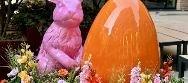 Wielkanocne poszukiwanie jajek w Browarach Warszawskich