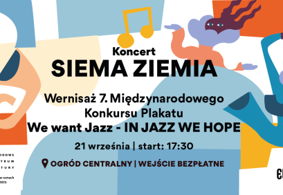 Uroczysty finał 7. Międzynarodowego Konkursu Plakatu We Want Jazz po raz kolejny w Browarach Warszawskich