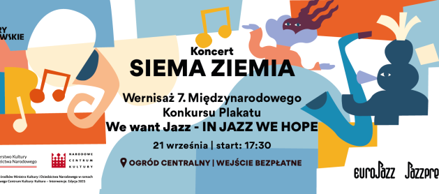 Uroczysty finał 7. Międzynarodowego Konkursu Plakatu We Want Jazz po raz kolejny w Browarach Warszawskich