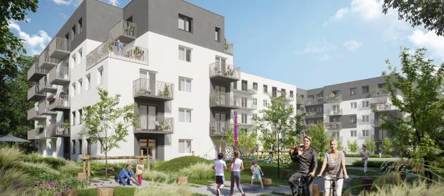 Let’s stop at Osiedle Stacja 3.0. Echo Investment is starting a residential project at Mińska street in Wrocław