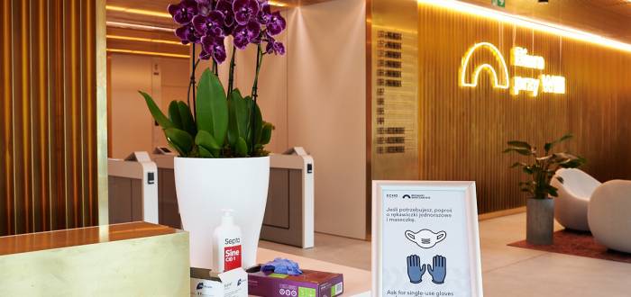 "Five for security" - recipe for safe office buildings