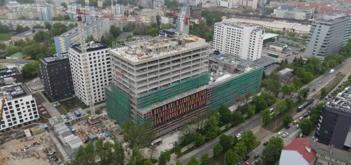 MidPoint71 - raport z budowy maj 2021